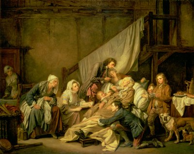 The Paralytic by Jean Baptiste Greuze